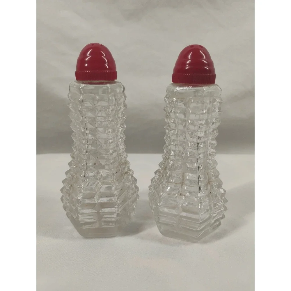 Vintage Waffle Print‎ Glass 4.25